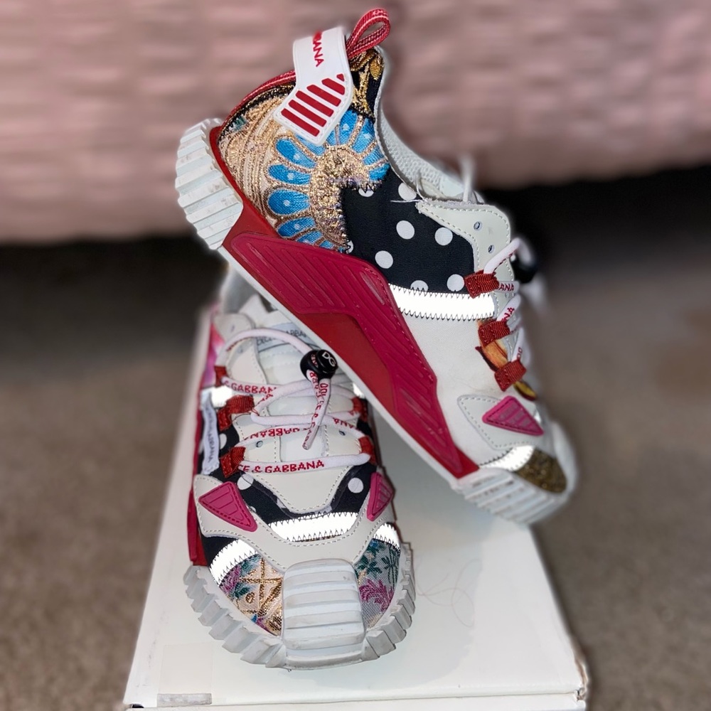 Little Girls Dolce Gabbana Sneakers